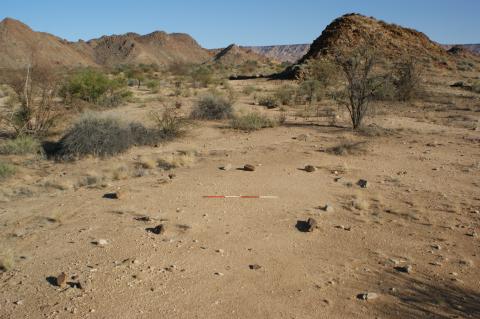 Portable mat house anchor stone circle