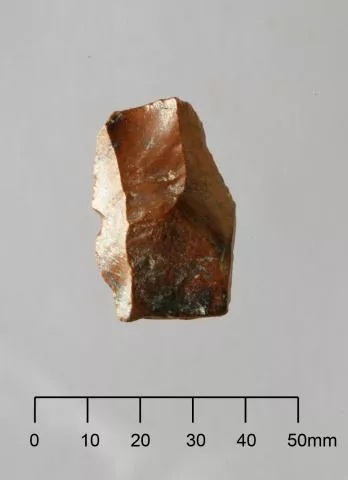 Late pleistocene artefact © Photo: J. Kinahan